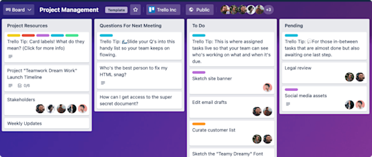 Template Project Mgmt